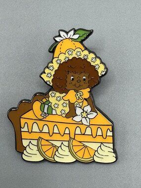 Loungefly Strawberry Shortcake ORANGE BLOSSOM Pie Blind Pin New Open